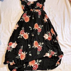 Rue 21 Romper/Dress Floral Medium